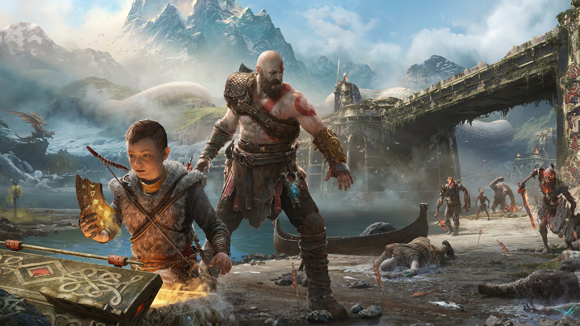 Лучшая версия – демонстрация God of War (2018) на PlayStation 5