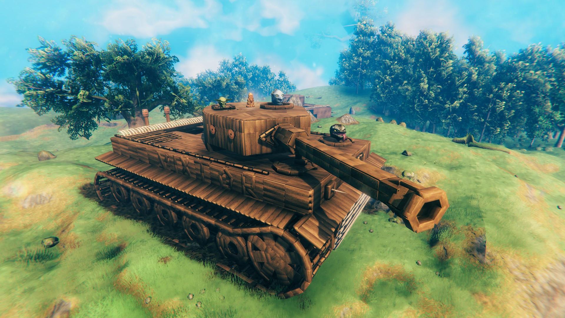 Игроки превращают Valheim в World of Tanks