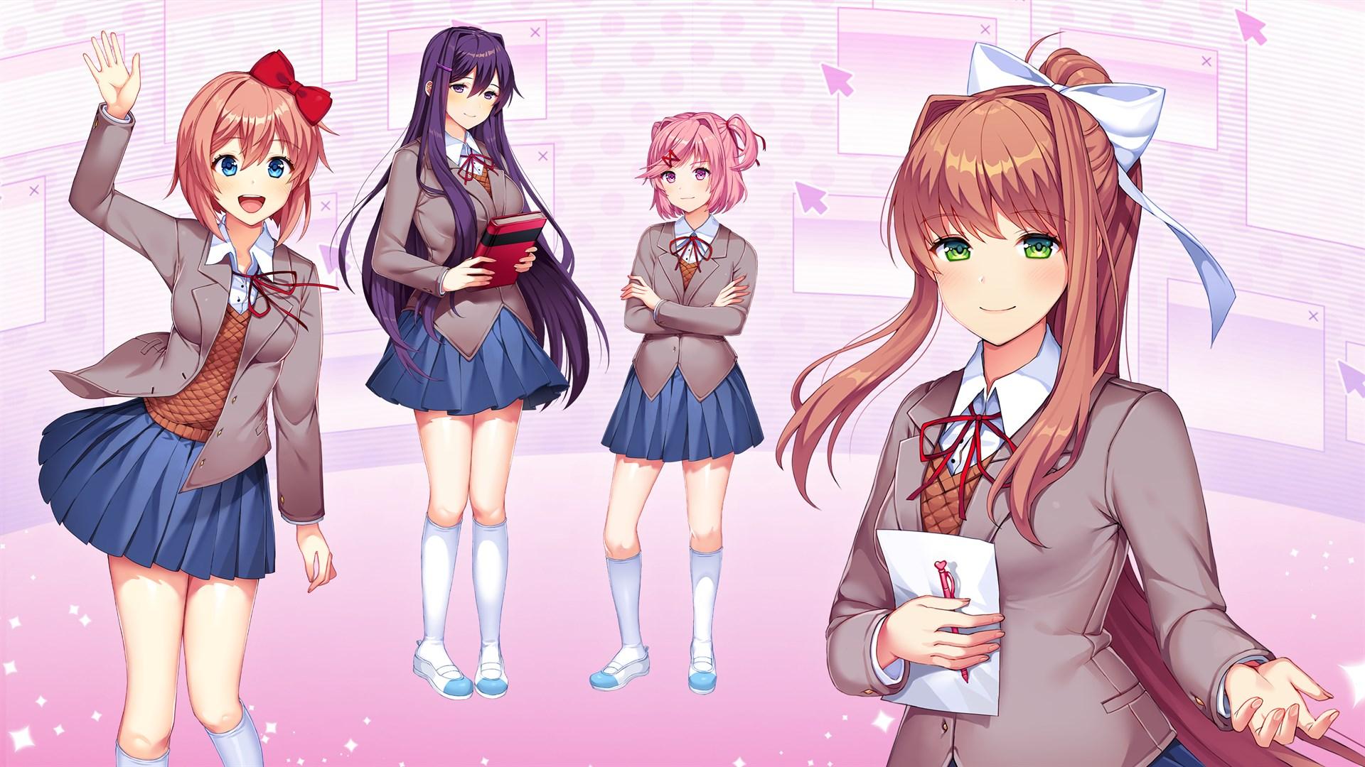 Аниме и литература в новом трейлере Doki Doki Literature Club Plus