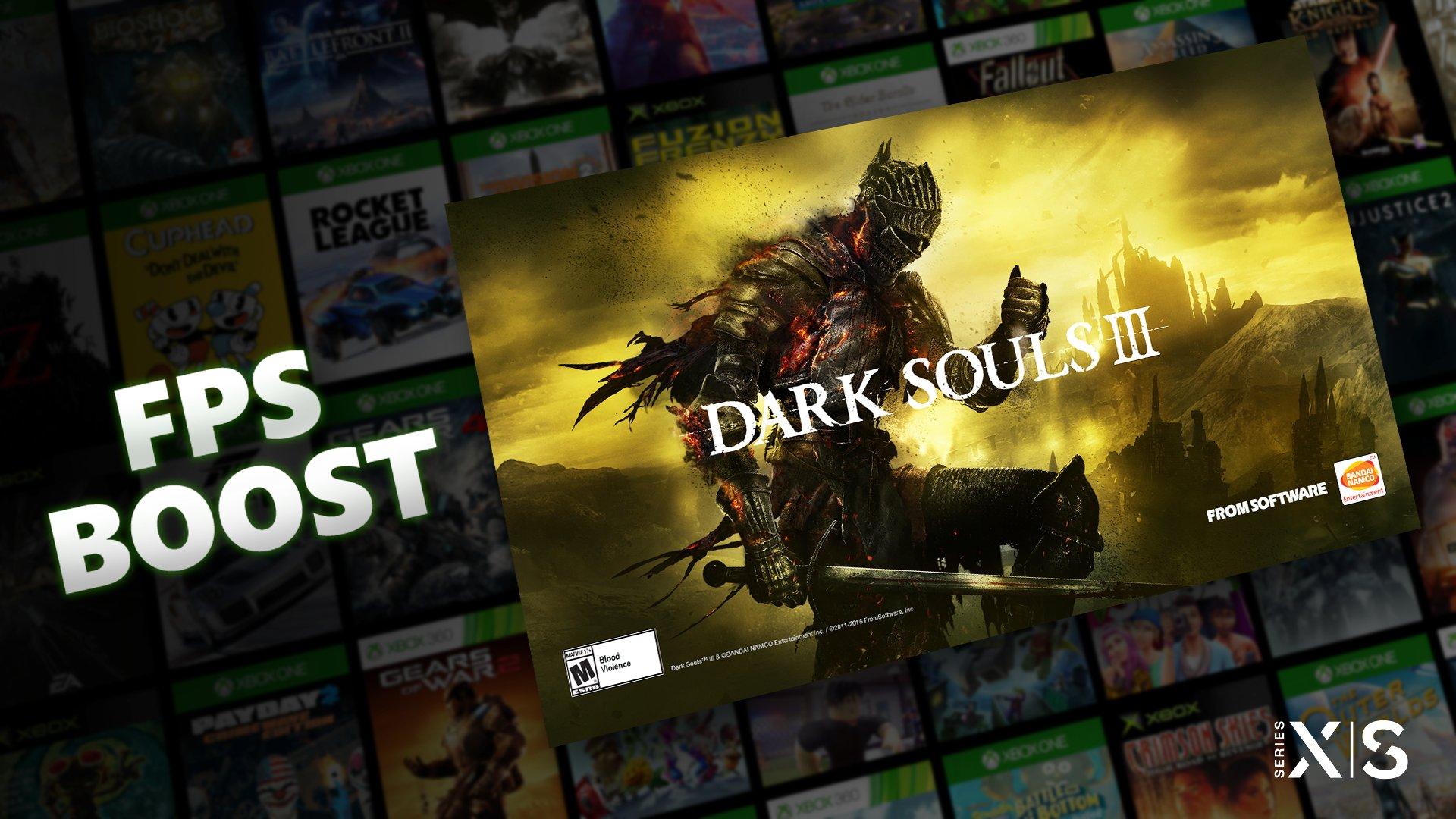 Dark Souls 3 заработала при 60 кадрах в секунду на Xbox Series X|S. Но  лучше играть на PS5