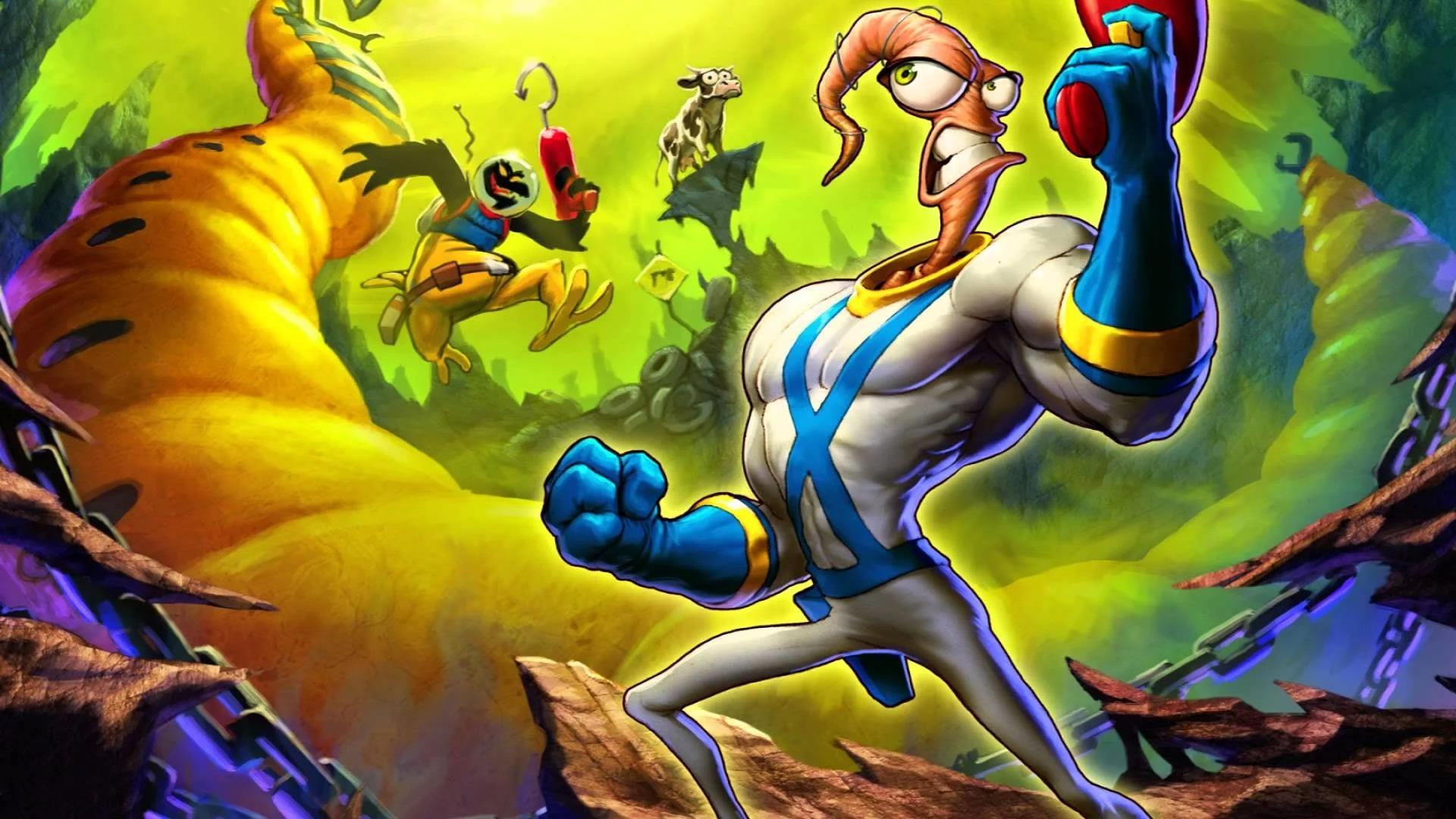 Взлёт и падение главного супергероя 90-х. Взгляд на серию Earthworm Jim