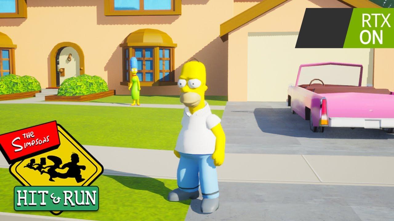 Энтузиаст за неделю воссоздал The Simpsons Hit&Run на UE5 — его версию «GTA  о Симпсонах» оценил создатель оригинала