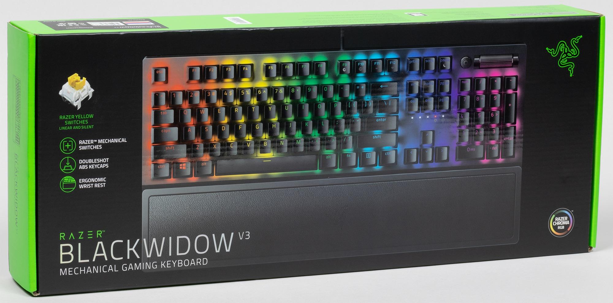 Черная вдова вышла на охоту. В третий раз. Обзор Razer Blackwidow v3