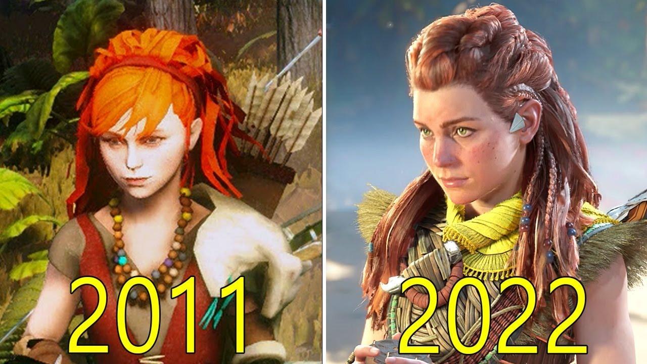 Смотрим на ранние прототипы Horizon: Zero Dawn. Эволюция серии с 2011 года