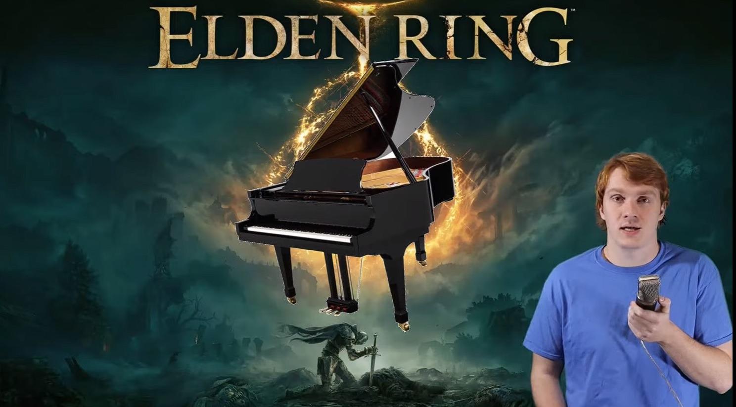 Фанат Elden Ring прошёл игру на цифровом пианино