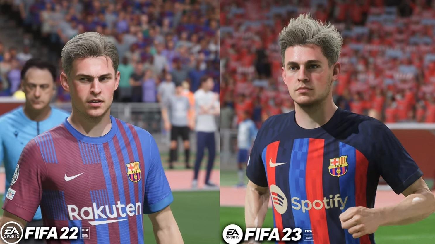 FIFA 23 vs. FIFA 22. Блогеры сравнили графику новой игры EA Sports