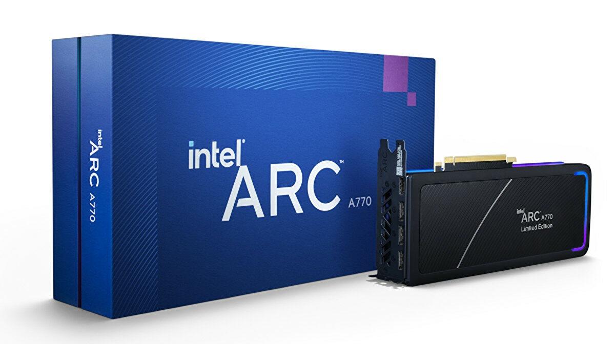 Представлены видеокарты Intel Arc 770. Известна цена и дата выхода