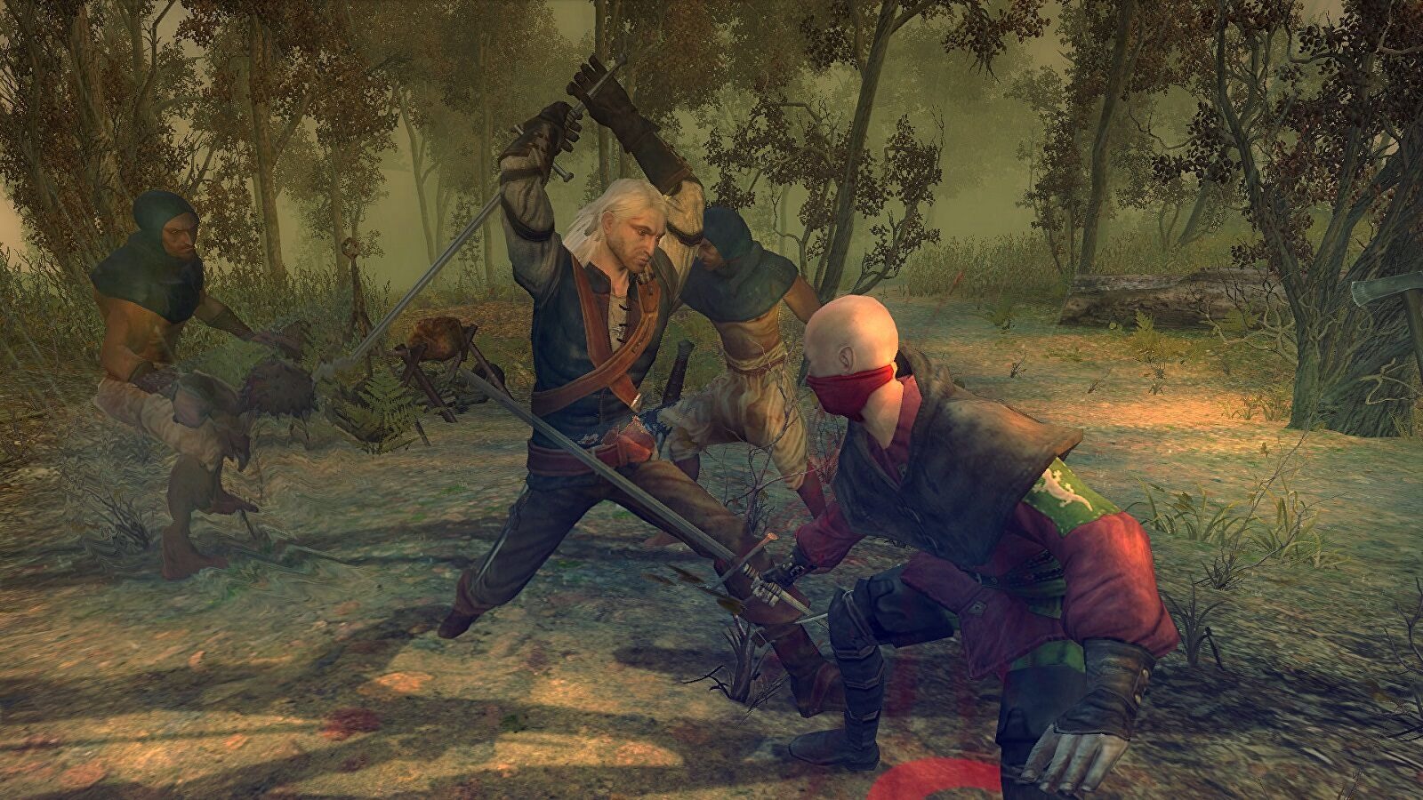 The Witcher 1 traduzido para português BR gameplay 