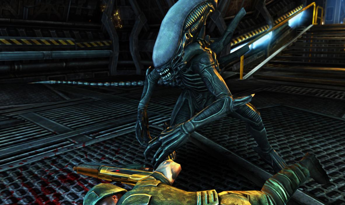 Классическую Aliens versus Predator раздают для Steam. Rebellion дарит ключ  активации