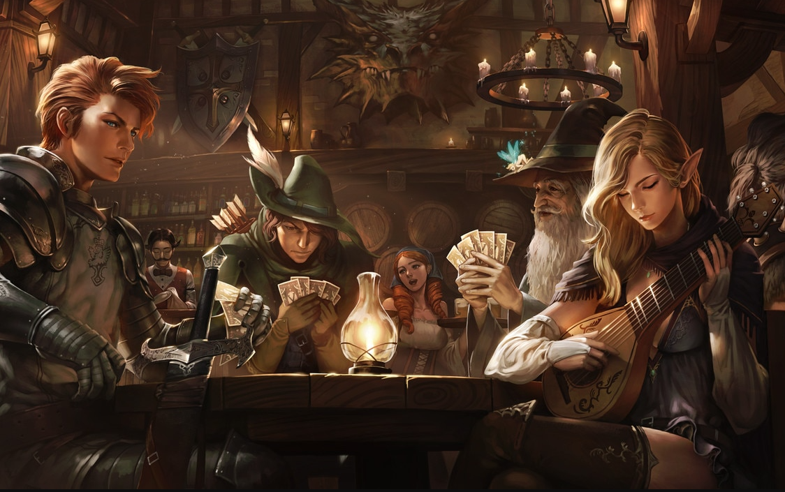 Dungeons and taverns