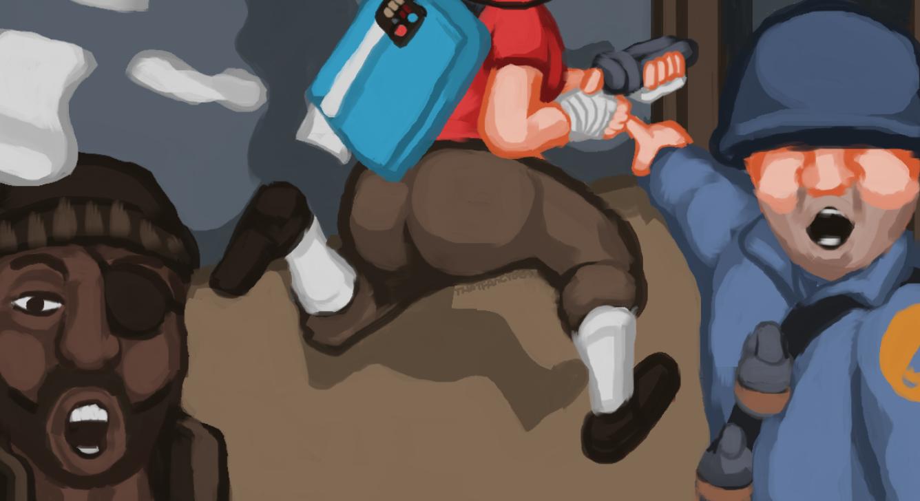 Сообщество Team Fortress 2 обеспокоено судьбой огромной попы. Valve  заставили разбанить любимицу фанатов, но всё повторяется