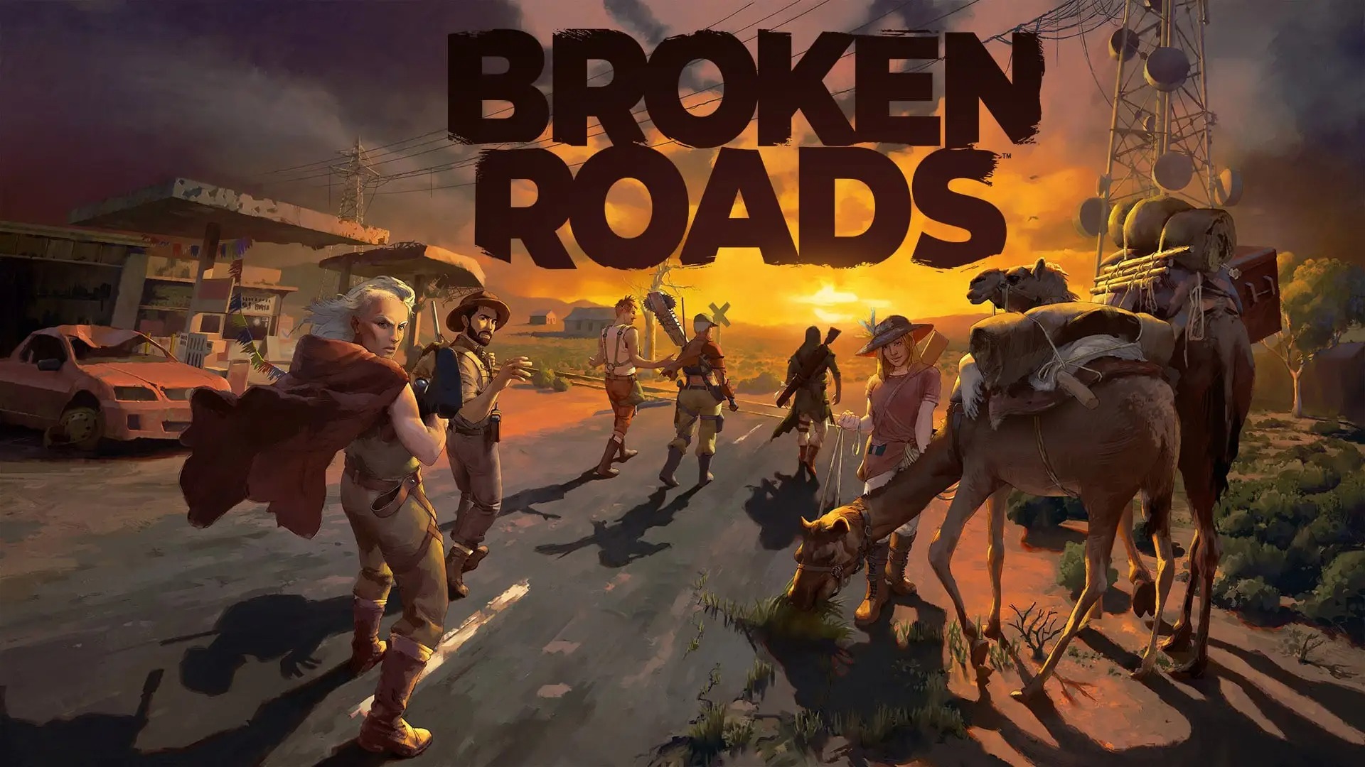 Broken Roads переведут на русский. Вышла демоверсия изометрической ролевой  игры в стиле Fallout и Disco Elysium