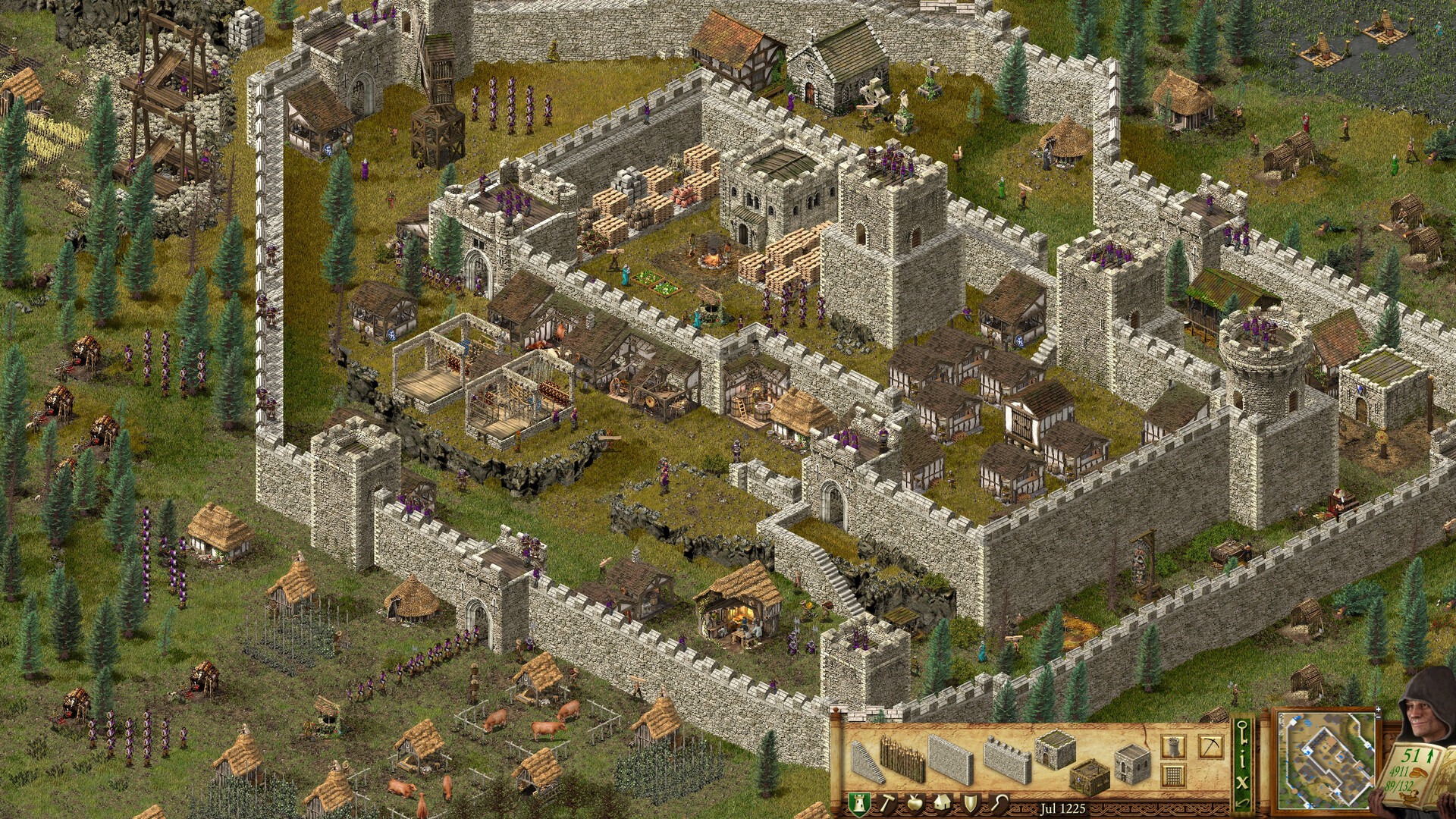 Обновлённая классическая стратегия Stronghold шикарно вернулась в Steam и  получает высокие оценки