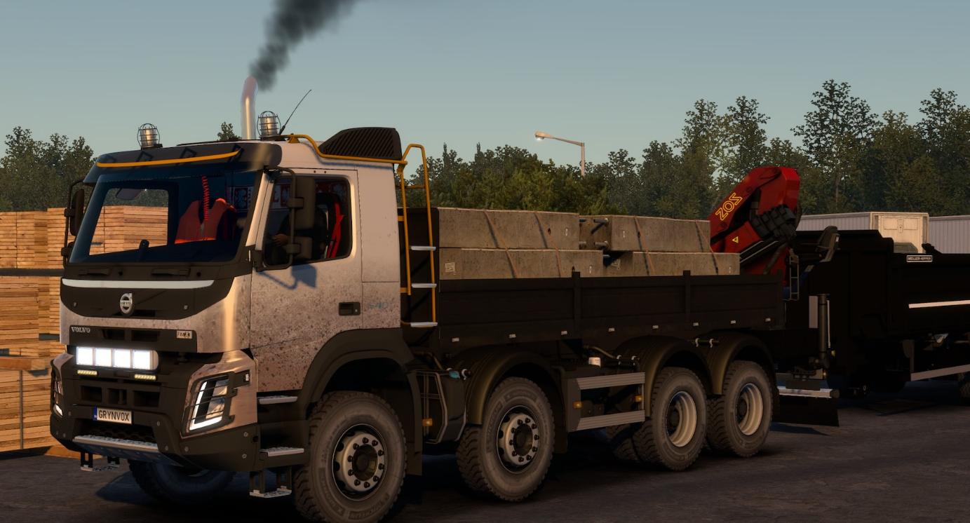 Euro Truck Simulator 2 получила обновление 1.49 с улучшенной графикой и  новыми механиками