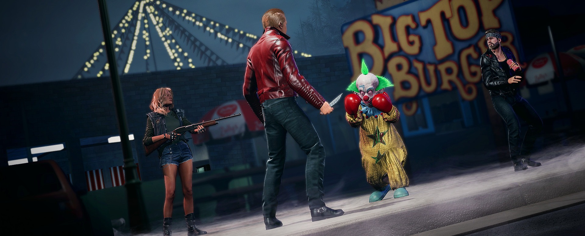 Killer Klowns from Outer Space: The Game обзавелась датой выхода и новым  трейлером