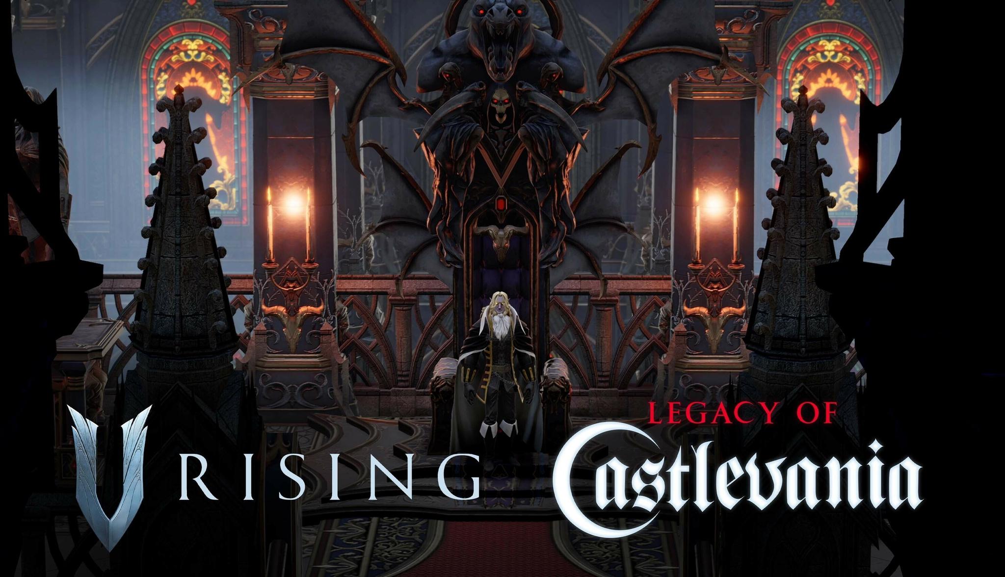 Castlevania вернётся в мир живых благодаря кроссоверу с вампирским  выживанием V Rising