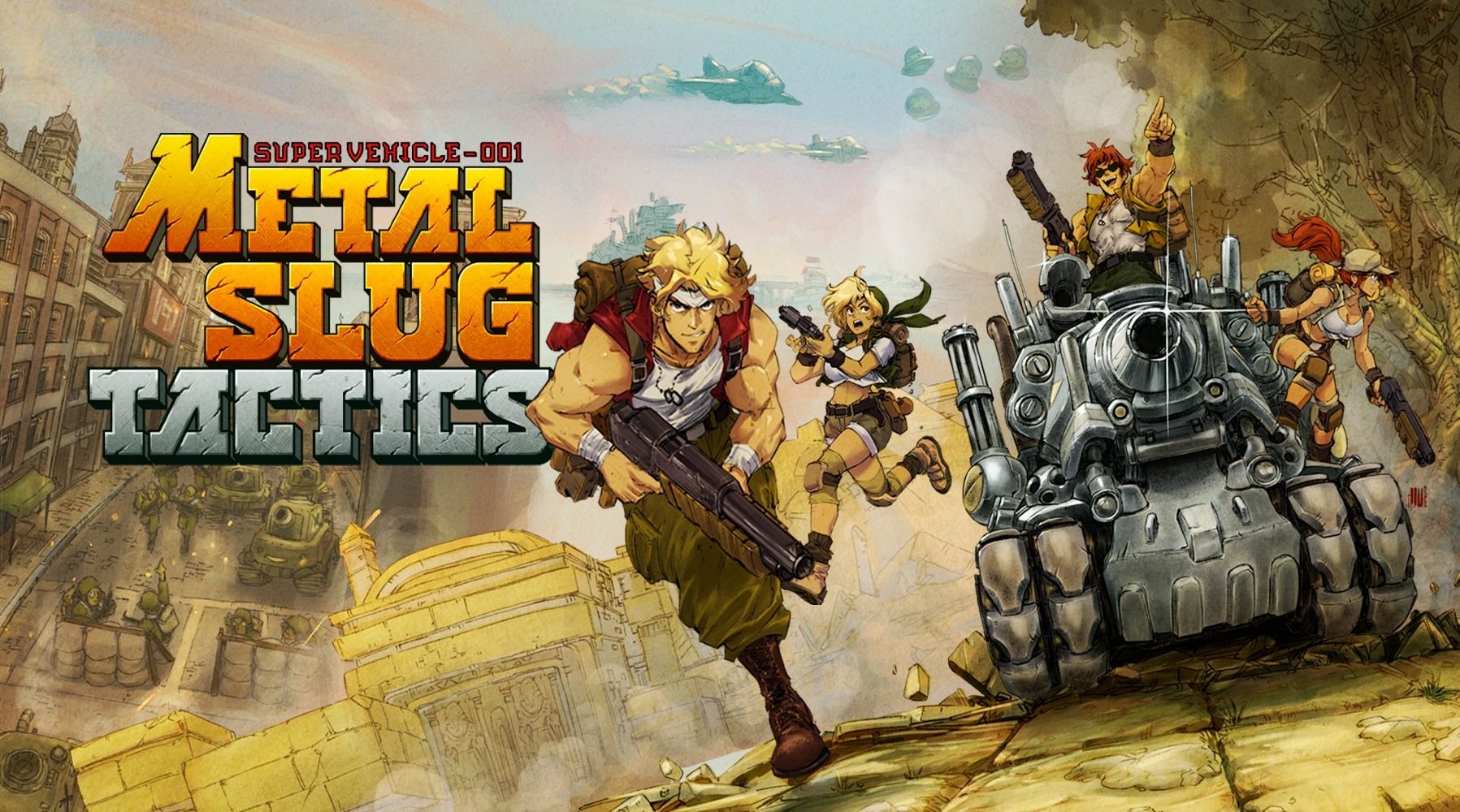 16 минут в Metal Slug Tactics. Разработчики изменили формулу классической  серии