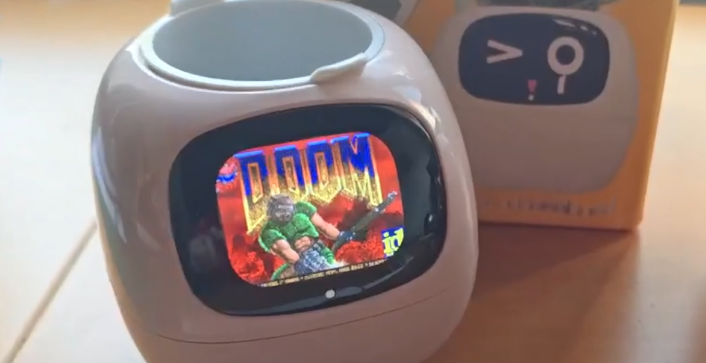 Шутер DOOM запустили на горшке для цветов Шутер DOOM запустили на горшке для цветов