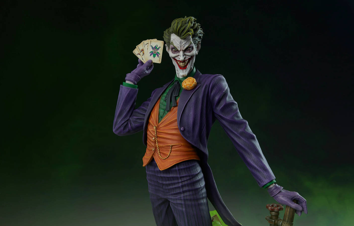 Властелин преступного мира: Tweeterhead вновь издаст статую Джокера из вселенной DC Comics Властелин преступного мира: Tweeterhead вновь издаст статую Джокера из вселенной DC Comics
