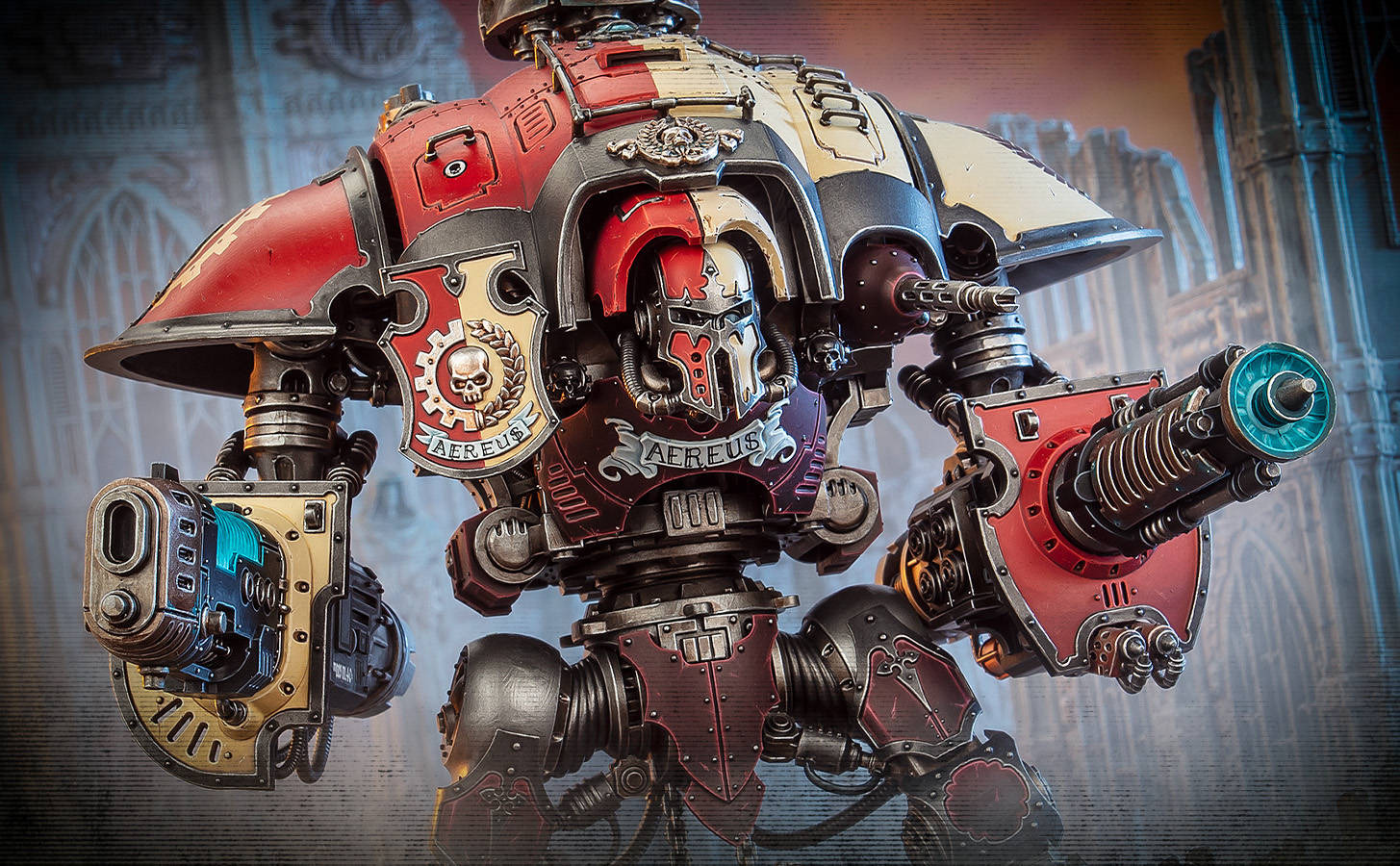 Раритет прошлого: создатели настольной игры Warhammer 40,000 представили миниатюру Рыцаря-Защитника Раритет прошлого: создатели настольной игры Warhammer 40,000 представили миниатюру Рыцаря-Защитника