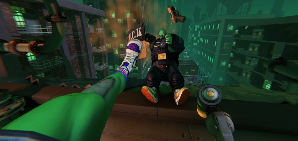 Шутер Anger Foot с бешеным экшеном появится на PlayStation 5 Шутер Anger Foot с бешеным экшеном появится на PlayStation 5
