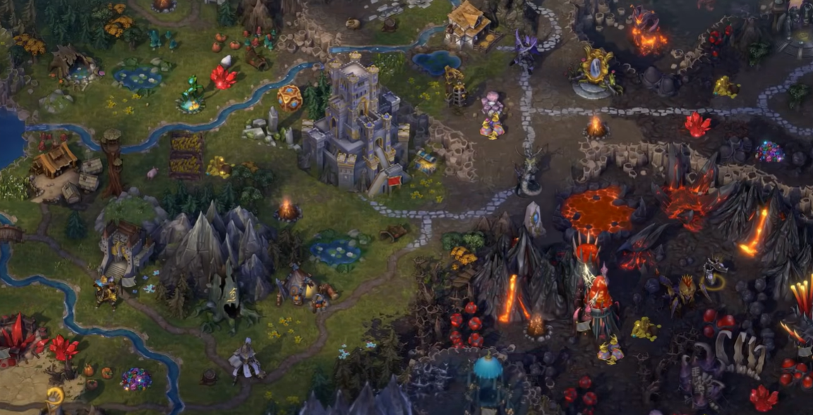 Трейлер Heroes of Might and Magic Olden Era — представлены Цветущие болота с гигантскими жабами в качестве наемников Трейлер Heroes of Might and Magic Olden Era — представлены Цветущие болота с гигантскими жабами в качестве наемников