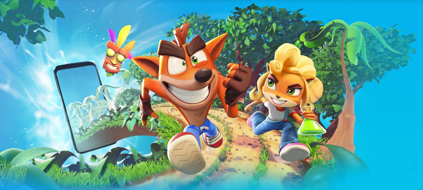 Постер Crash Bandicoot: On the Run!