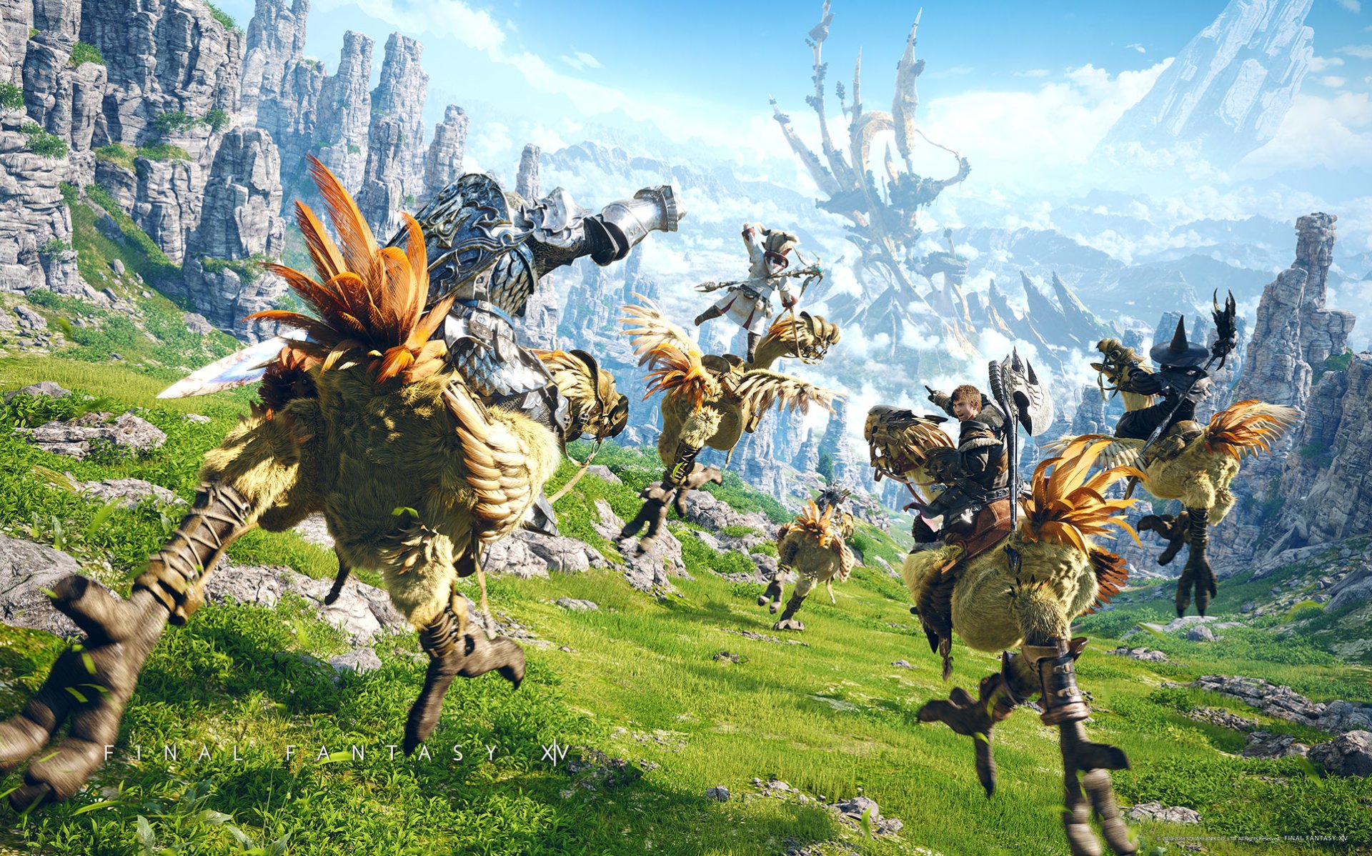 Постер Final Fantasy XIV: A Realm Reborn