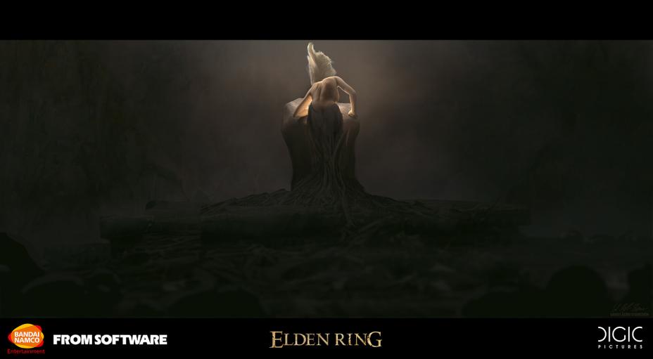 Картина рыжая грива elden ring