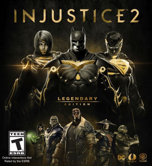 Injustice 2 legendary edition что входит