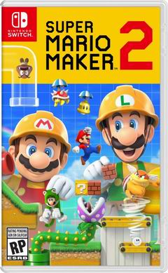 Постер Super Mario Maker 2