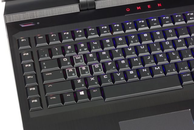 Hp omen как поменять цвет клавиатуры