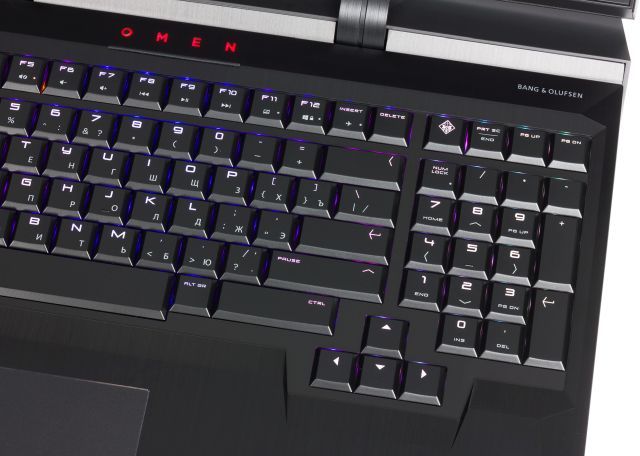 Hp omen как поменять цвет клавиатуры