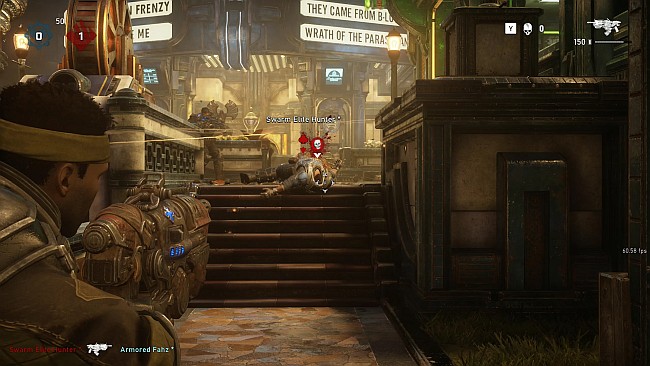 Gears 5 как стрелять из подствольного гранатомета