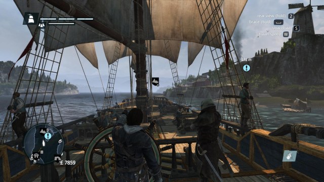 Как поменять корабль в assassins creed rogue