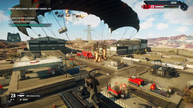 Как уничтожить пушки just cause 4