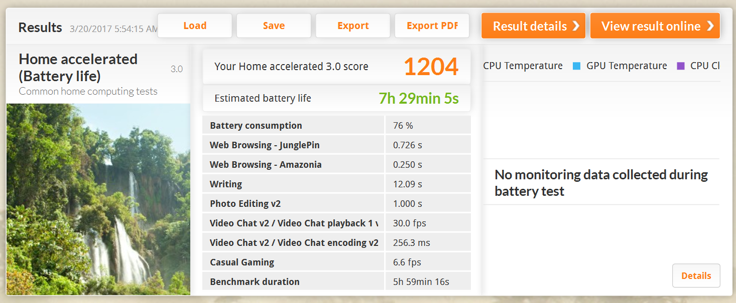 View results. PCMARK 8. PCMARK work 3.0 Battery Life. PC Mark. PCMARK for Android Benchmark.