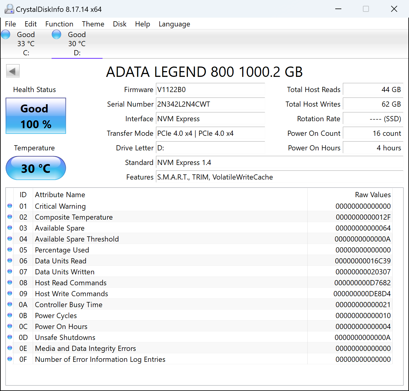 Adata ssd test best sale
