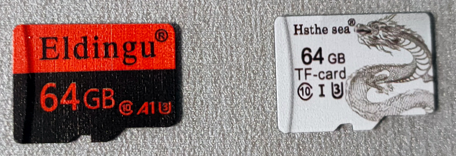 Четвёрка карт microSD 64 ГБ с AliExpress – традиционные 3 рубля за гигабайт,  но уже с нюансами / HDD, SSD, флешки, прочие носители информации / iXBT Live