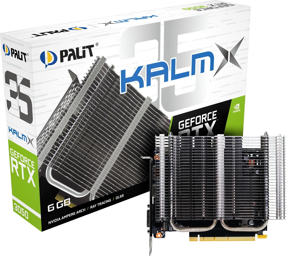 Palit представляет видеокарты GeForce RTX 3050 6 GB серий KalmX и StormX /  iXBT.Market / iXBT Live