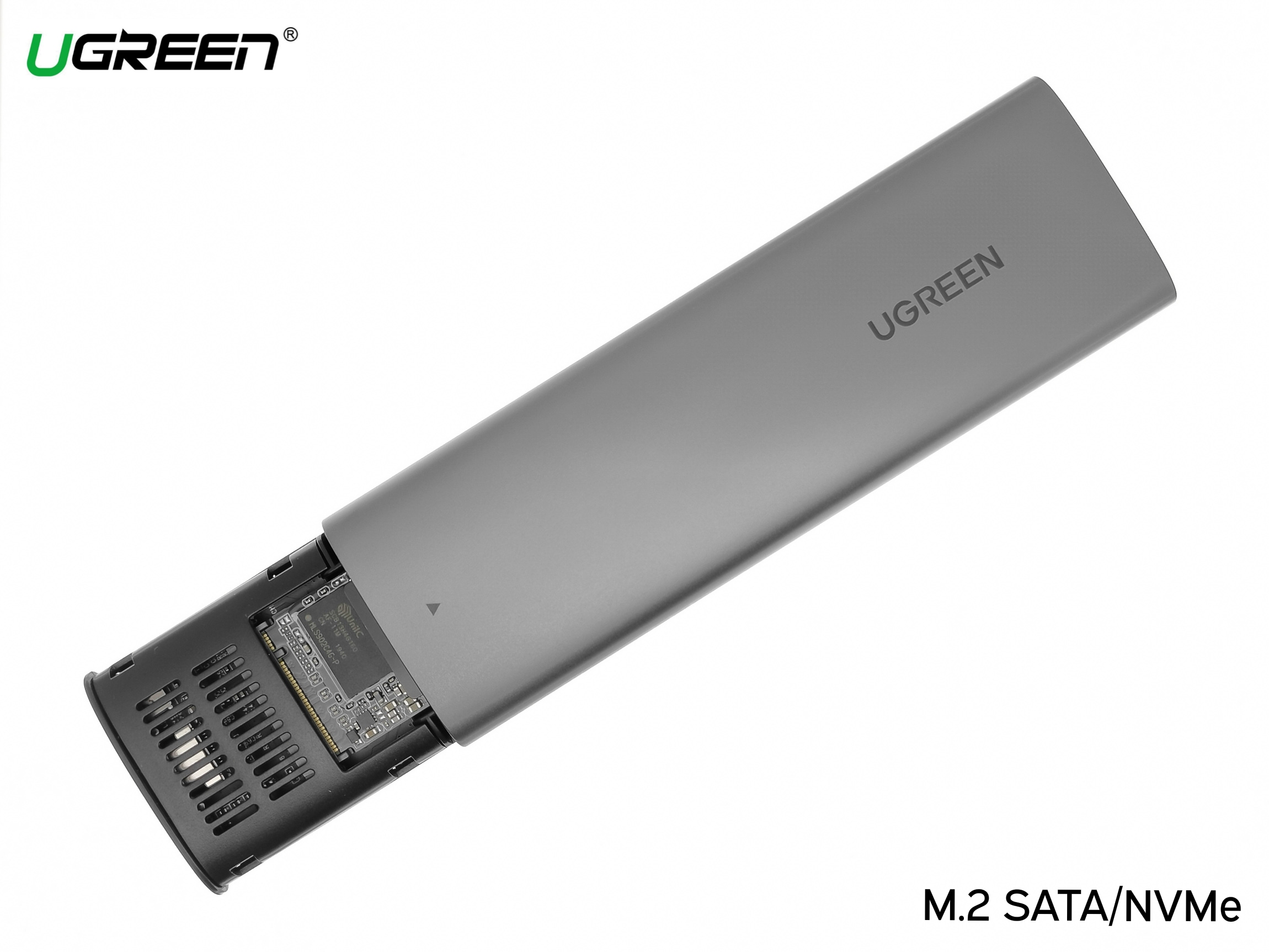 Ugreen M2: SSD-адаптер с поддержкой протоколов NVMe и SATA, а также с  возможностью горячей замены накопителя / HDD, SSD, флешки, прочие носители  информации / iXBT Live