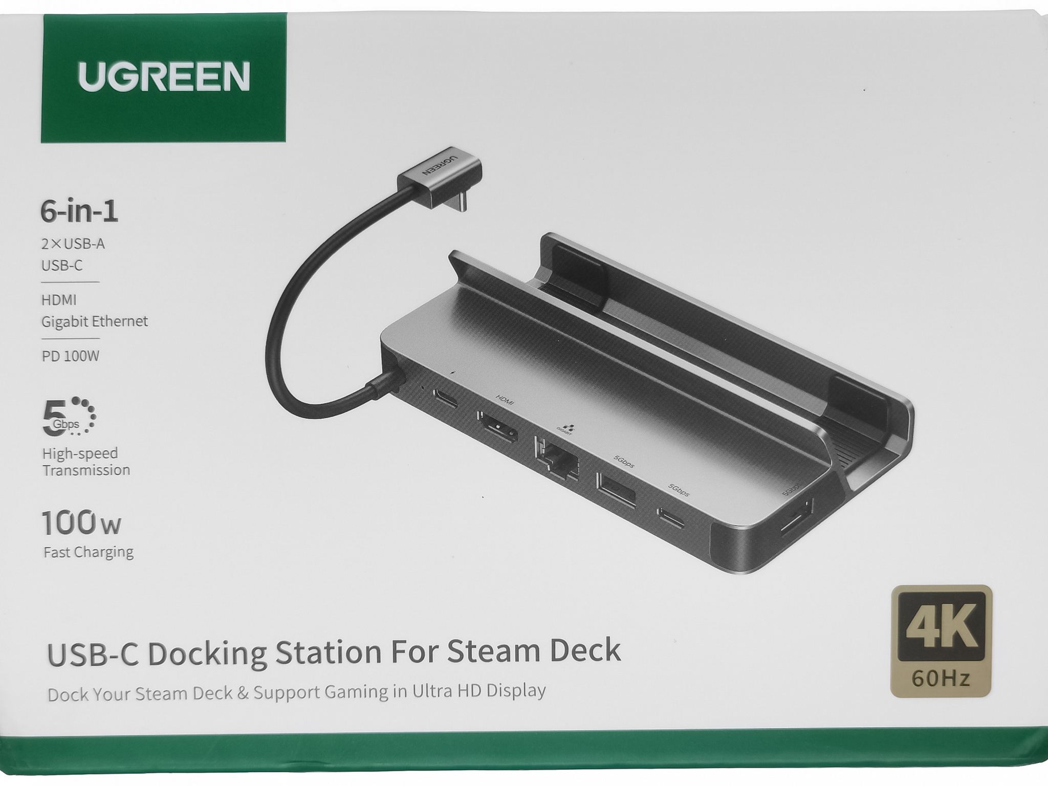 Обзор Ugreen for Steam Deck: док-станция 6-в-1, совмещённая с держателем /  Ноутбуки, планшеты, электронные книги / iXBT Live