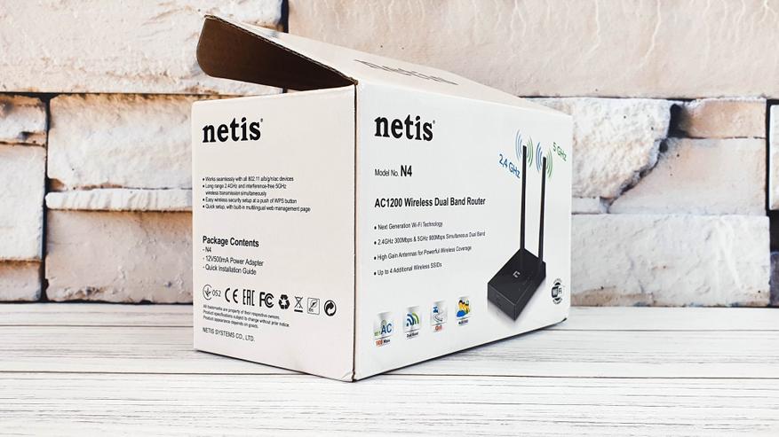 Обзор Netis N4 AC1200 роутер Wi-Fi 5