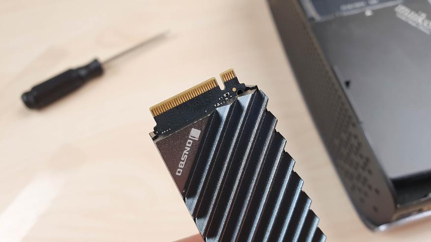 Радиатор Jonsbo - охлаждение SSD-диска  M.2