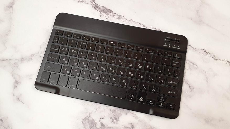Доступный беспроводной комплект клавиатура  мышка для планшета или ТВ-приставки - характеристики