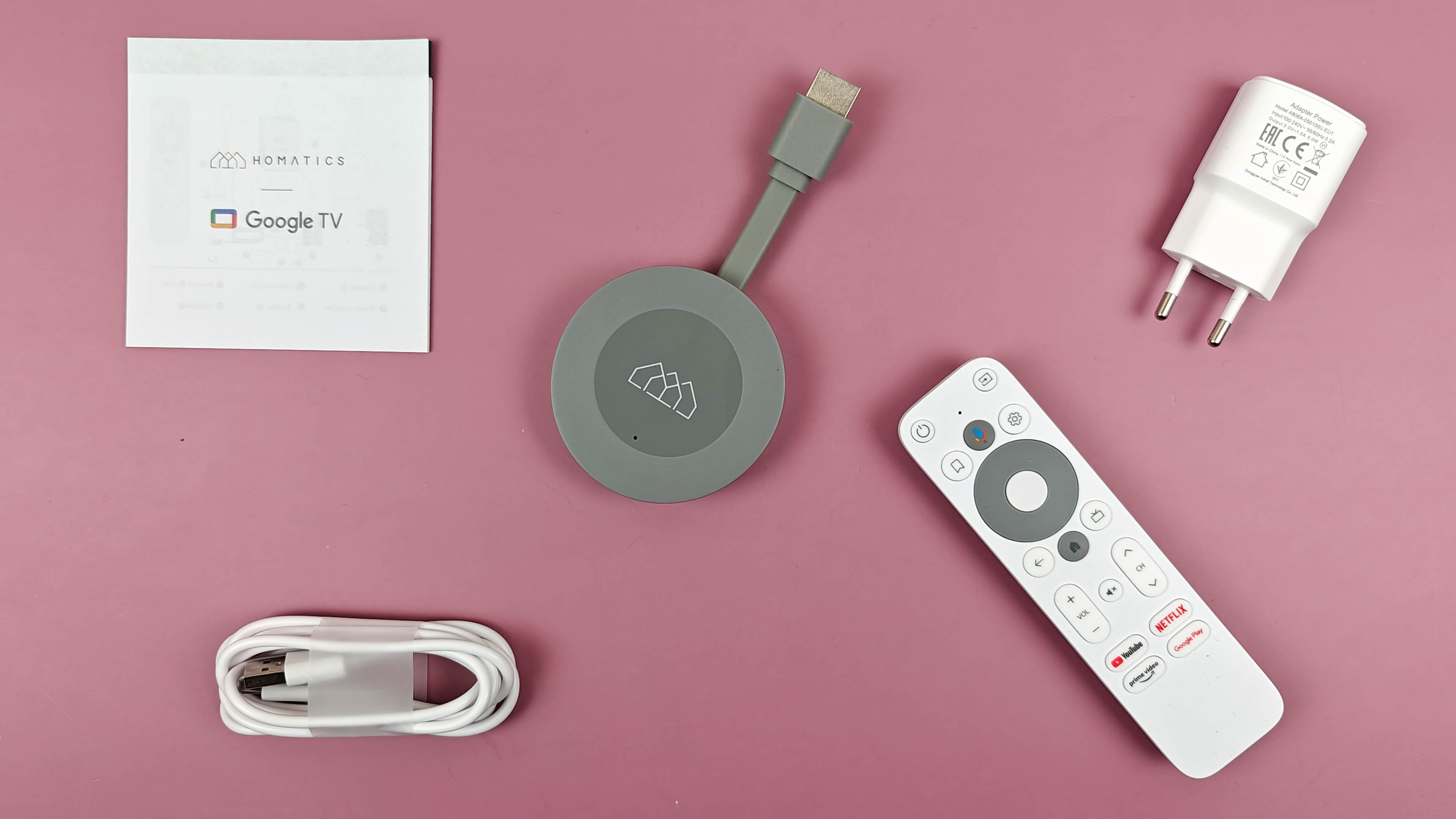 Обзор HOMATICS Dongle G 4K: сертифицированный Google TV с