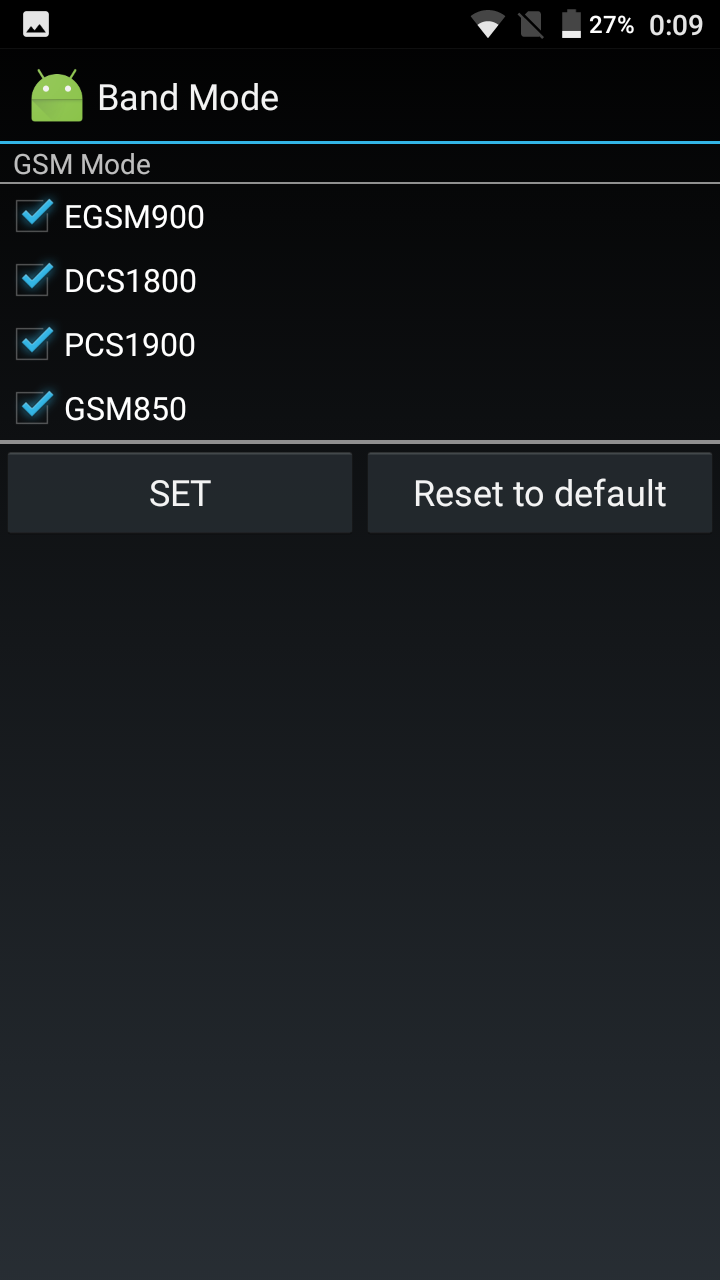Режимы gsm. Инженерное меню частоты GSM CDMA Mode.