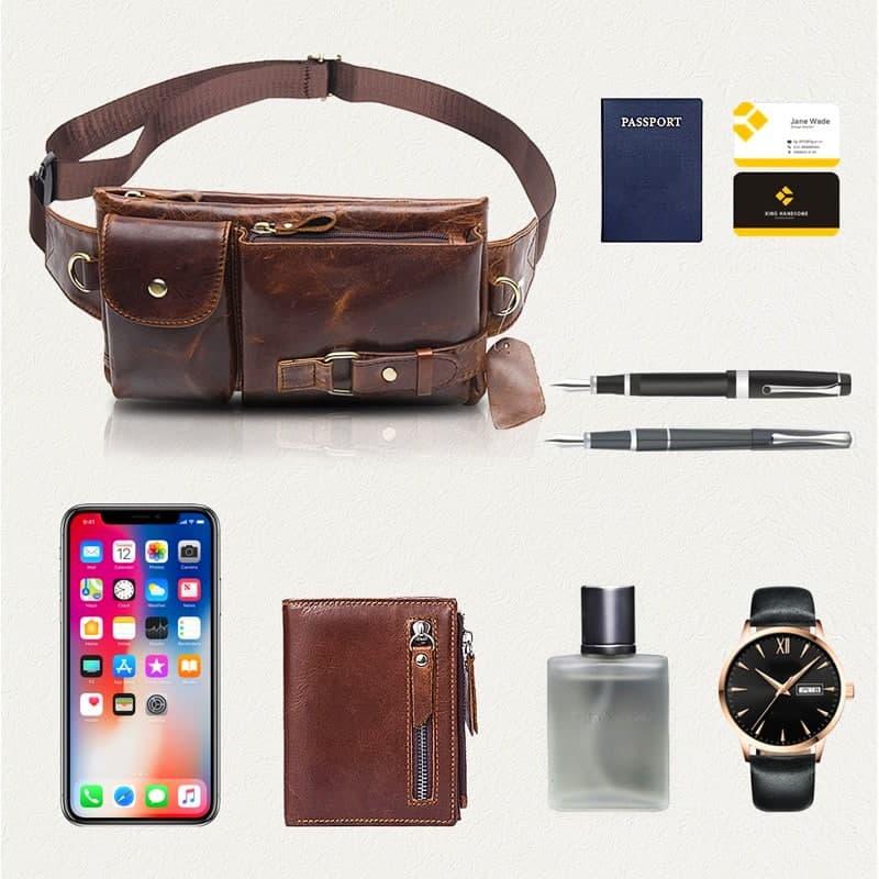 10 мужских кожаных сумок для документов и гаджетов с Aliexpress Топ Обзоры Автотоваров
