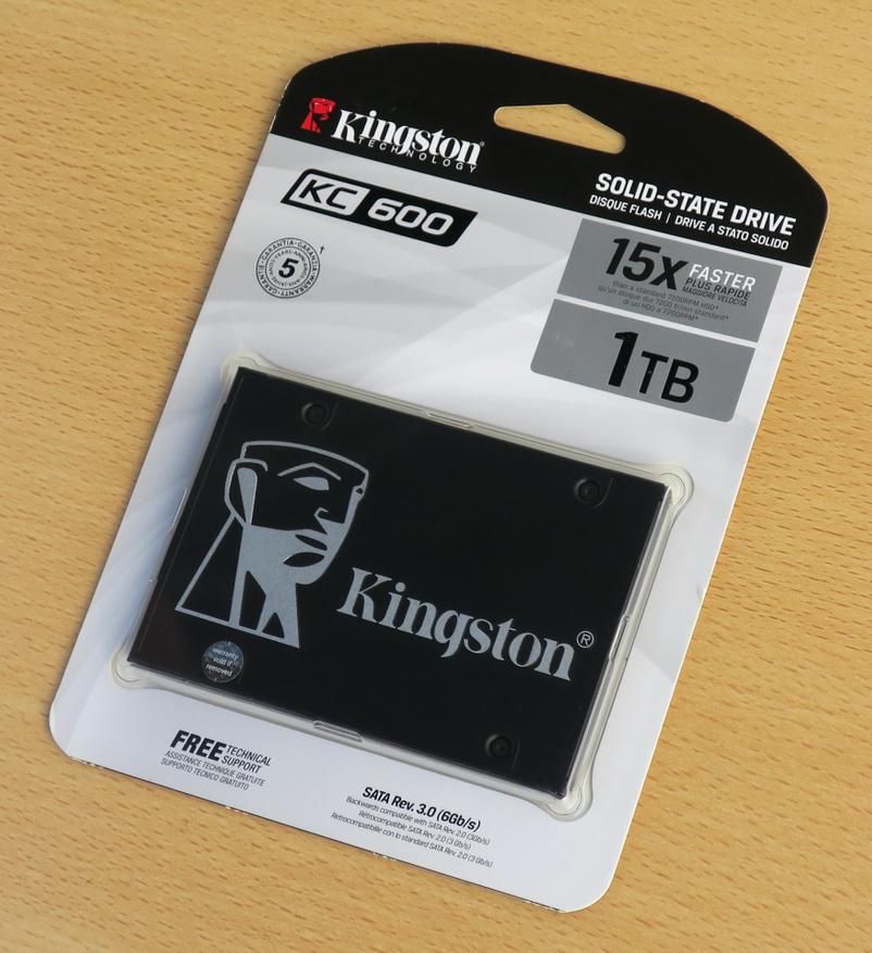 Как правильно открыть упаковку ssd kingston