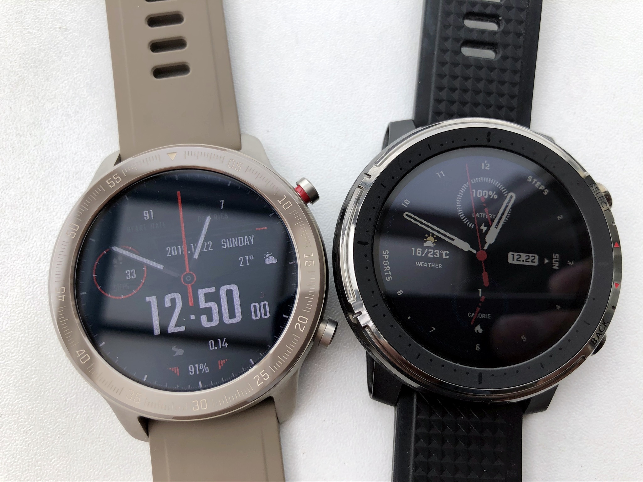 Заставка для часов Amazfit GTR.